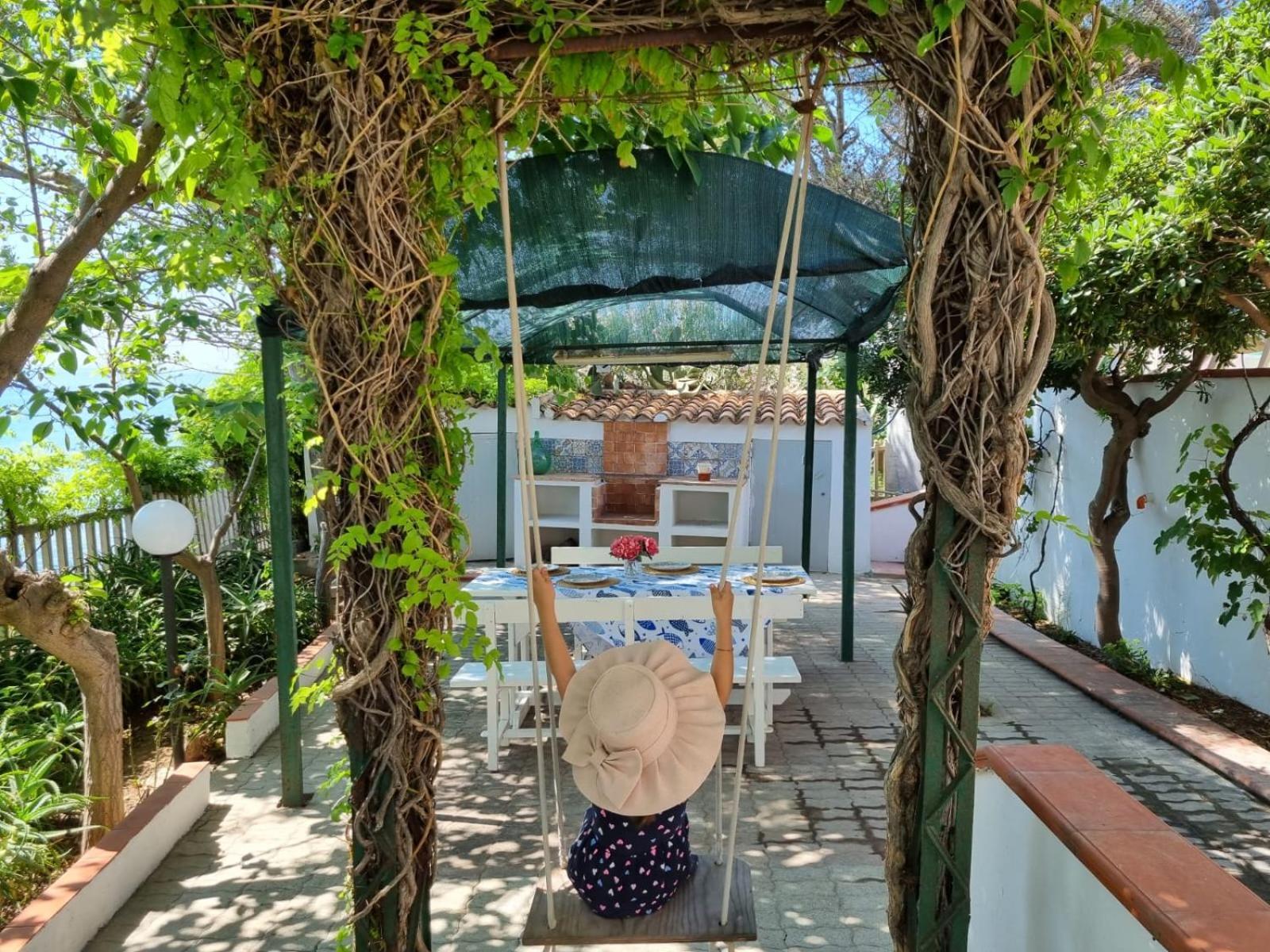 Appartamento In Villa Direttamente Sul Mare-Villa Rubino Capo Rizzuto Exterior photo
